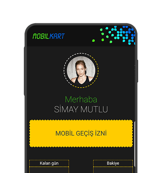 Mobil kart: Fitness Üye kartı